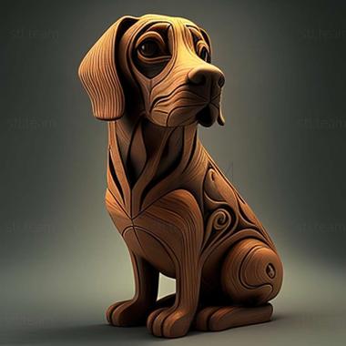3D модель Собака Махореро (STL)